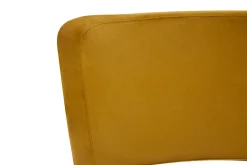 Krzesło barowe musztardowe RYAN