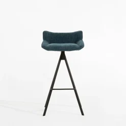 Krzesło barowe niebieskie FLAIRO