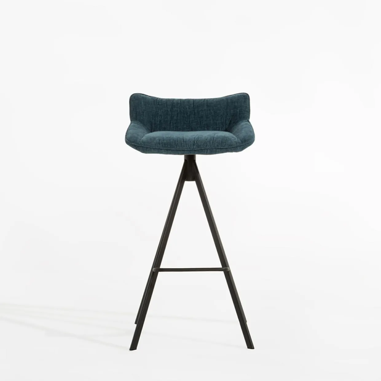 Krzesło barowe niebieskie FLAIRO