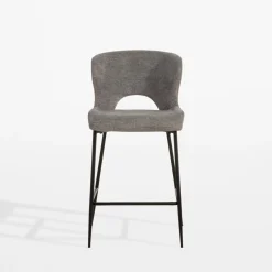 Krzesło barowe szare DAPPERI
