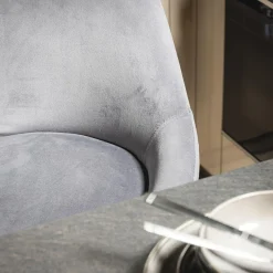 Krzesło barowe szare GOSSI