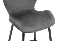 Krzesło barowe szare LAIKA