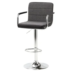 Krzesło barowe szare UREKO