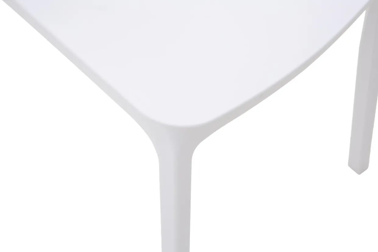 Krzesło do jadalni białe KNITT