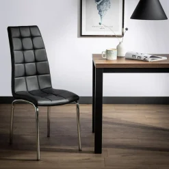 Krzesło do jadalni czarne PRIMA II