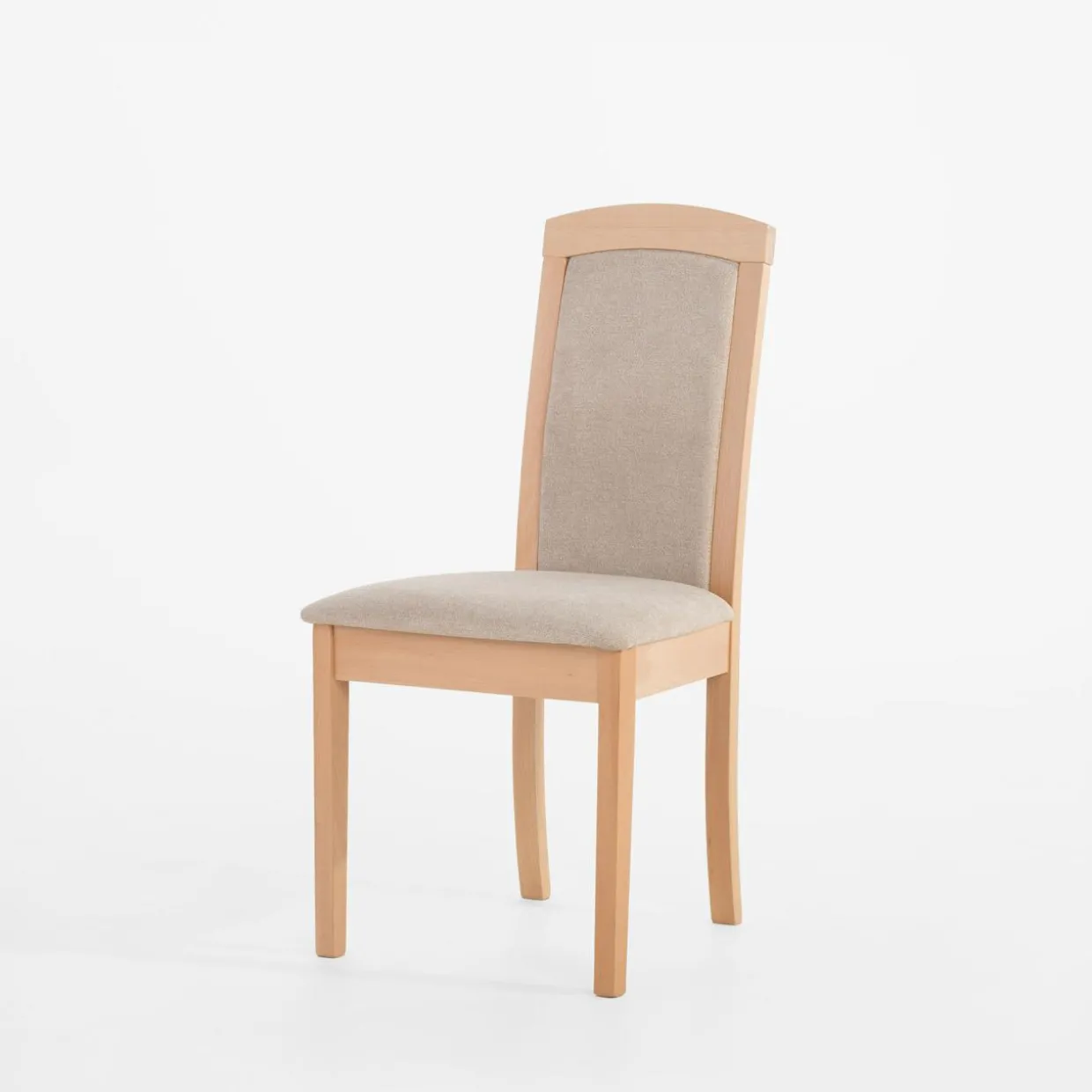Krzesło drewniane beżowe TALLI