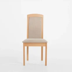 Krzesło drewniane beżowe TALLI