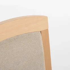 Krzesło drewniane beżowe TALLI