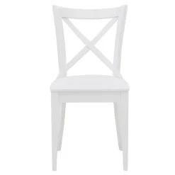 Krzesło drewniane białe FRESCO