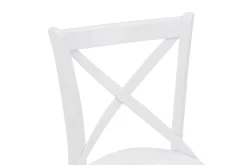 Krzesło drewniane białe FRESCO