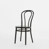 Krzesło drewniane czarne CARLO