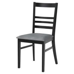 Krzesło drewniane czarne FIDUS