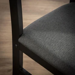 Krzesło drewniane czarne SAFIRO