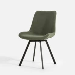 Krzesło obrotowe ciemnozielone JELKO