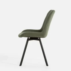 Krzesło obrotowe ciemnozielone JELKO