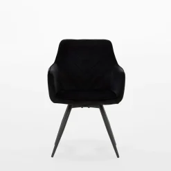 Krzesło obrotowe czarne ATEMO