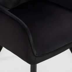 Krzesło obrotowe czarne ATEMO