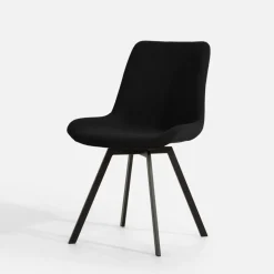 Krzesło obrotowe czarne JELKO