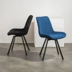 Krzesło obrotowe czarne JELKO