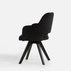 Krzesło obrotowe czarne MALCO