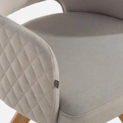 Krzesło obrotowe jasnoszare MALCO