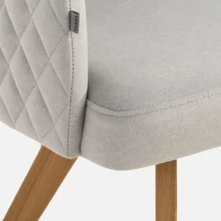 Krzesło obrotowe jasnoszare MALCO