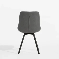 Krzesło obrotowe szare JELKO