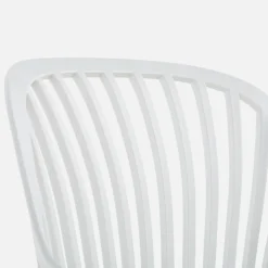 Krzesło ogrodowe białe LIXEL