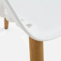 Krzesło ogrodowe białe LIXEL