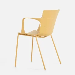 Krzesło ogrodowe FIROSI żółte