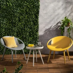 Krzesło ogrodowe HETTIMA jasnoszare