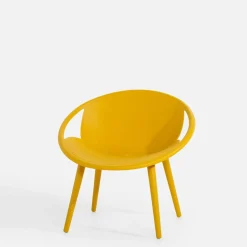 Krzesło ogrodowe HETTIMA żółte
