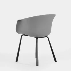 Krzesło ogrodowe szare UNDIGO