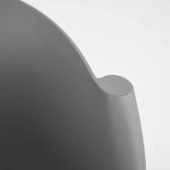 Krzesło ogrodowe szare UNDIGO