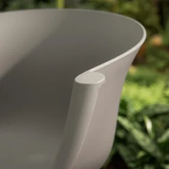 Krzesło ogrodowe szare UNDIGO