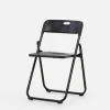 Krzesło składane FELIONI czarne