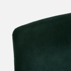 Krzesło tapicerowane butelkowa zieleń ARIBA