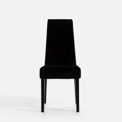 Krzesło tapicerowane czarne SORIN
