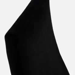 Krzesło tapicerowane czarne SORIN