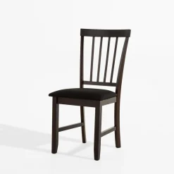 Krzesło tapicerowane czarne HANOVE