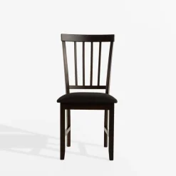 Krzesło tapicerowane czarne HANOVE