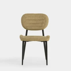 Krzesło tapicerowane piaskowe FINESSET
