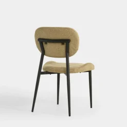 Krzesło tapicerowane piaskowe FINESSET