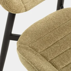 Krzesło tapicerowane piaskowe FINESSET