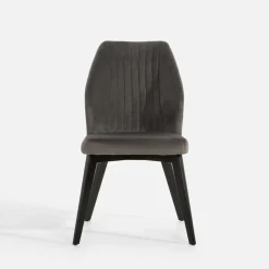 Krzesło tapicerowane SIENNE szare