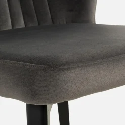 Krzesło tapicerowane SIENNE szare