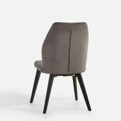 Krzesło tapicerowane SIENNE szare