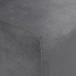 Krzesło tapicerowane szare BLAINE