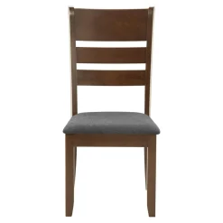 Krzesło tapicerowane szare DANUS