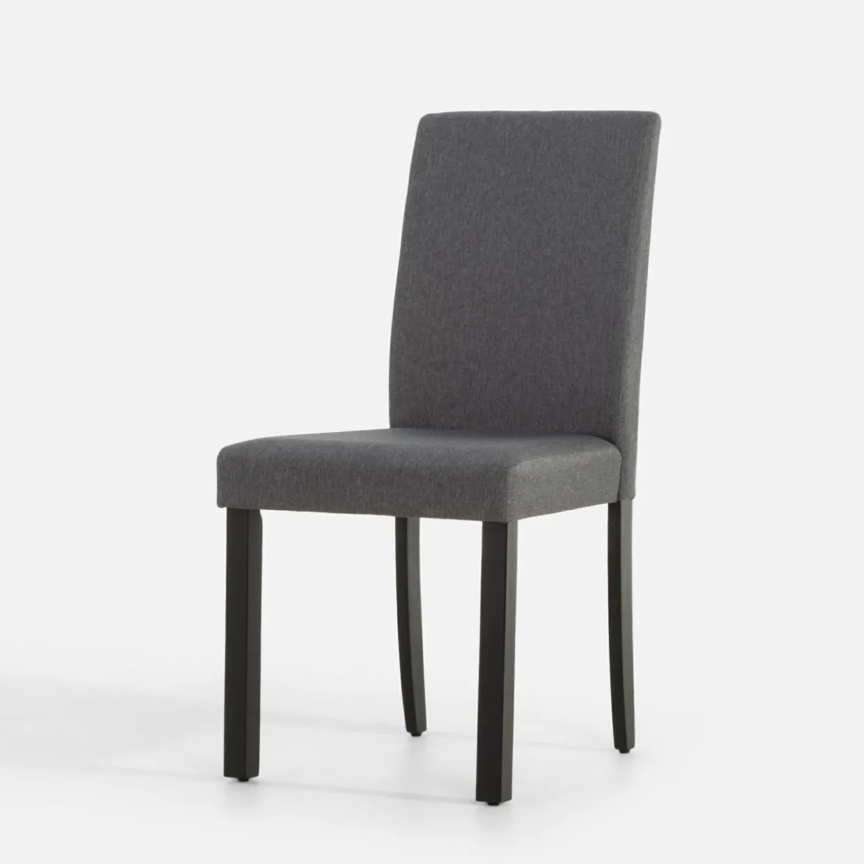 Krzesło tapicerowane szare KALINTO